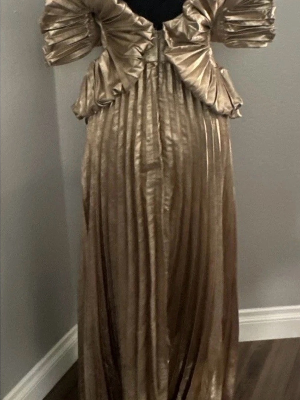 Acler Hillsome Maxi Dress in Gold Size - 2 - Picture 7 of 13